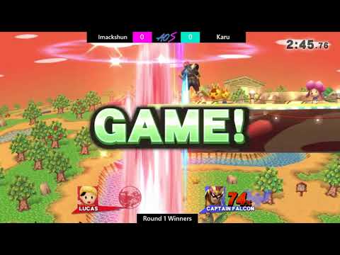 Art of Smash 2 - Winners Round 1 - iMackShun vs Karu