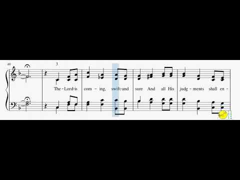 200 – The Lord Is Coming(Piano)