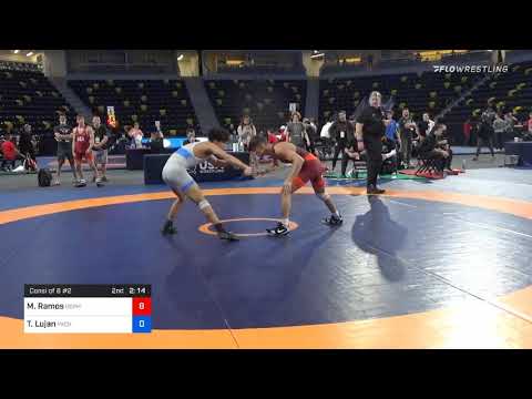 57 Kg Consolation - Matthew Ramos, Gopher Wrestling Club - RTC Vs Tristan Lujan, Michigan Wrestlin