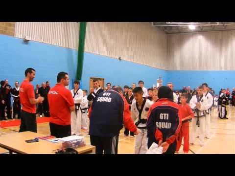 GTI National Open, May 2015 - junior black belt patterns ceremony