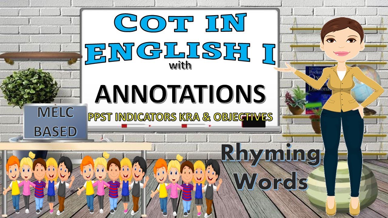 SAMPLE COT LESSON PLAN IN ENGLISH WITH ANNOTATIONS || KRA OBJECTIVES || PPST INDICATORS