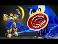 Shin Sonic Vs Transformers DIY Monster Mashup With A Spider Man Twist ️