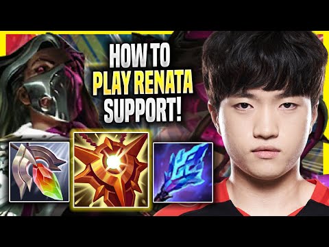 LEARN HOW TO PLAY RENATA SUPPORT LIKE A PRO! - T1 Keria Plays Renata SUPPORT vs Nautilus!