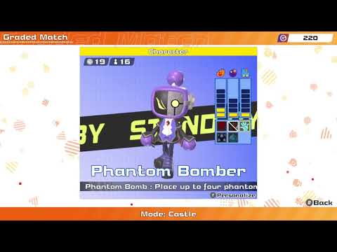 Phantom Bomber with an actual body - Super Bomberman R 2