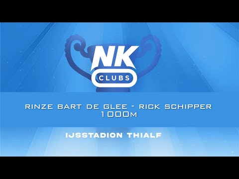 Rinze Bart de Glee - Rick Schipper 1000m NK Clubs 2023
