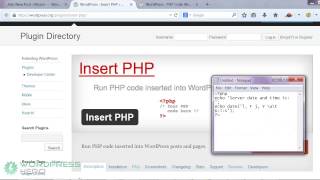 How to Add A PHP Code to your Wordpress Posts Page