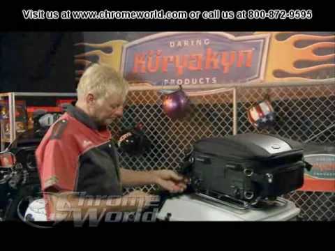 Kuryakyn GranTraveler Motorcycle Bag - Chrome World