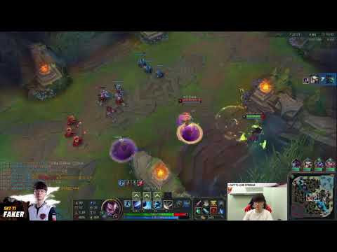 SKT Faker Yasuo vs Zoe Mid Patch 8.7