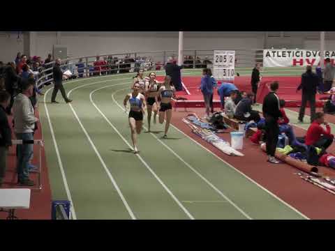 400m [Ž], V. skupina, brončana Laura Matko - Dvoransko PH za juniore i juniorke 2023