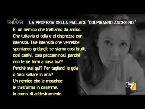 La profezia della Fallaci 'Colpiranno anche noi'