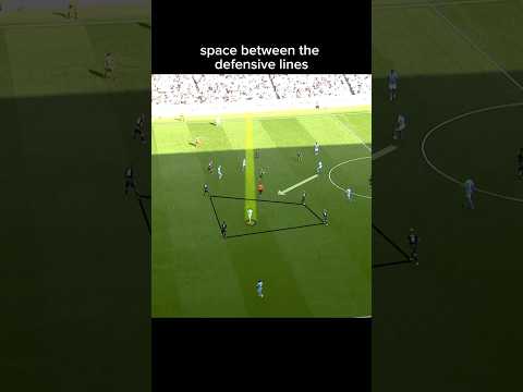 MASTERCLASS 😍 of Playing as an Attacking Midfielder 🧠| Man City Tactics Breakdown #football #soccer