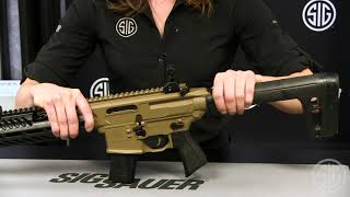 Video: Sig Sauer MCX Canbrake 4.5 Svart