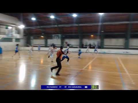 2ZLS 13. kolo / KKŽ Radnički - ŽKK Karaburma