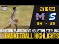 Houston Madison vs Houston Sterling - 2023 Boys Basketball Highlights