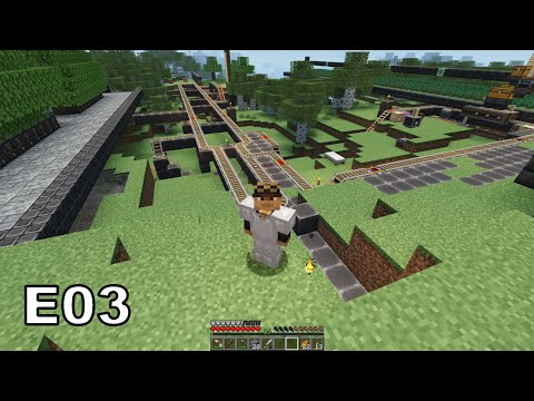 Create Above & Beyond | Let's Play | More Minecarts - Flow Control Logistics | E03