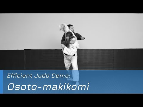 Osoto-makikomi - Demo — judo technique demonstration