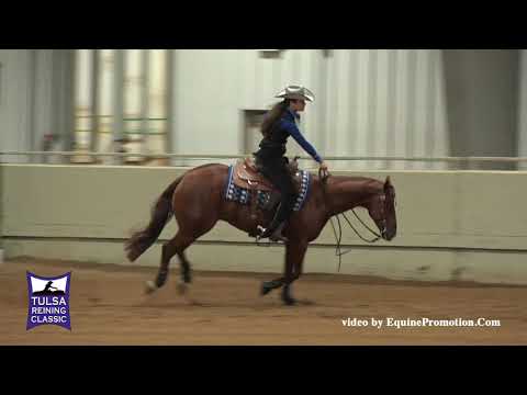 2017 Tulsa Reining Classic - Madison Gustin