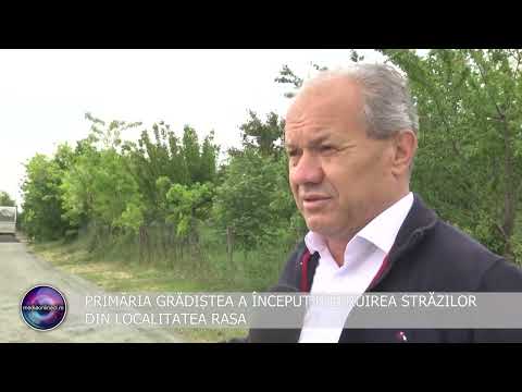 PRIMĂRIA GRĂDIȘTEA A ÎNCEPUT PIETRUIREA STRĂZILOR DIN LOCALITATEA RASA