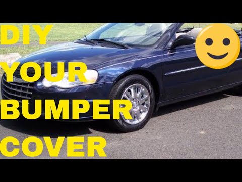 Tips On Removing A Chrysler Sebring Convertible Front Bumper Cover