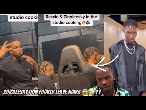 Zinoleesky links up with Rexxie for new song after LEAVING Naira Marley record label like mobhad😳😱