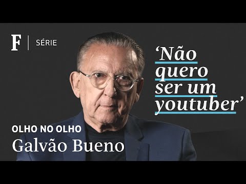 Galvão Bueno não quer ser 'youtuber' e vai virar dono de canal para fazer televisão na internet