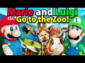 Crazy Mario Bros: ¡Mario y Luigi Van al Zoológico!