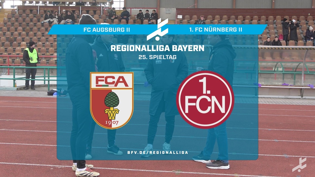 Augsburg II vs 1.  Nürnberg II Highlights