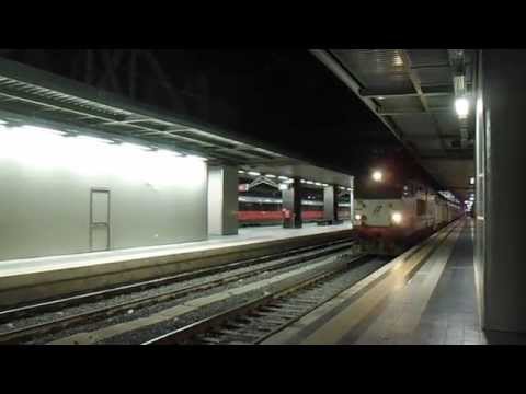 E656.515 + E403.009 in partenza con l' ICN 1955 Roma Termini - Siracusa/Palermo Centrale