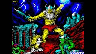 ZX Spectrum Stormlord with C64 music.