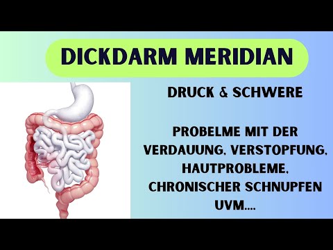 DEIN DICKDARM MERIDIAN - Druck & Schwere - Verdauungsprobleme - Hautprobleme - uvm.