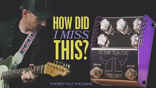 Video thumbnail for Thorpy FX The Dane // Overdrive Guitar Pedal Demo by Demos In The Dark