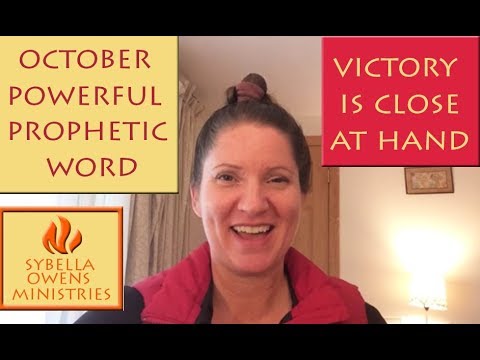 Victory is Close at Hand - Active Prophetic Word | Sybella Owens