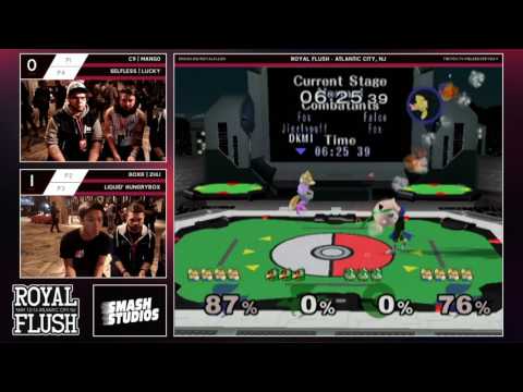 Royal Flush - C9 | Mango & Selfless | Lucky vs. Boxr | Zhu & Liquid' Hungrybox - SSBM - Doubles