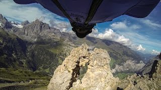 GoPro: Wingsuit Flight Through 2 Meter Cave – Uli Emanuele