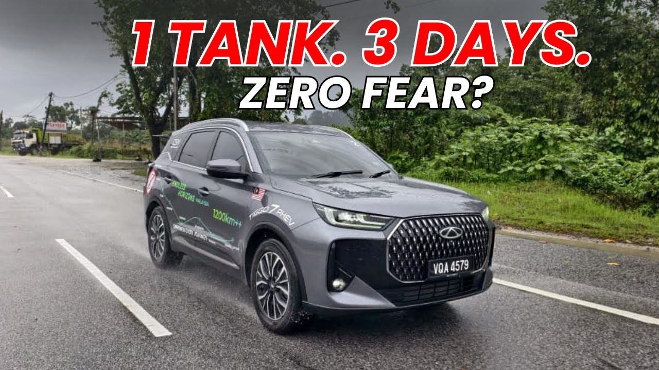 1 Tank, 3 Days, 1,200 KM… The Chery Tiggo 7 PHEV Actually Did It