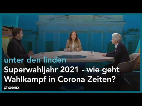 unter den linden: "Superwahljahr 2021 - wie geht Wahlkampf in Corona Zeiten?"