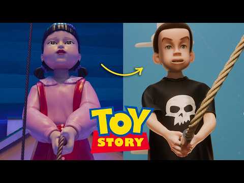 Toy Story But It's Squid Game | Jump Rope (CGI Animation)
