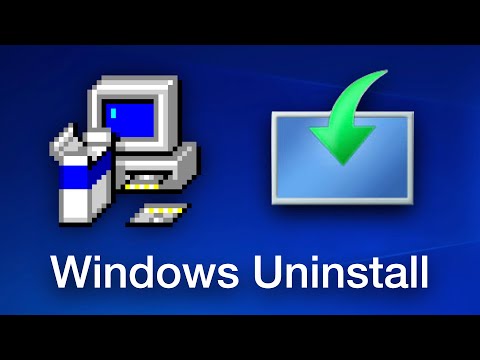 Windows Uninstall Screens! (95 – 11)