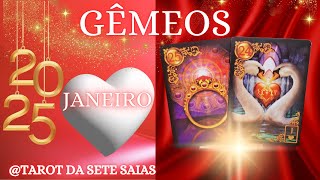 💞GÊMEOS💕JAN/25❤️‍🔥POR HORAS CONTADAS PRA TE PROCURAR PODE ATÉ BATER NA SUA PORTA...