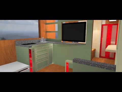 SketchUp - Tiny house construction with Modern Design by Silvaraci