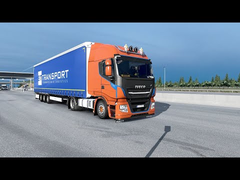 ETS2 1.43 open beta - Euro Truck Simulator 2 - Iveco AS2 - Toulouse (F) to Bilbao (E)