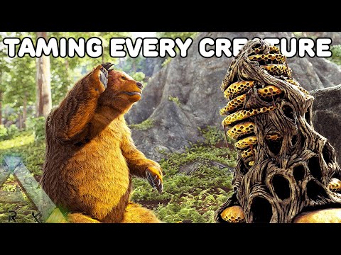 TAMING EVERY CREATURE IN ARK | DIREBEAR | ARK SURVIVAL EVOLVED EP29