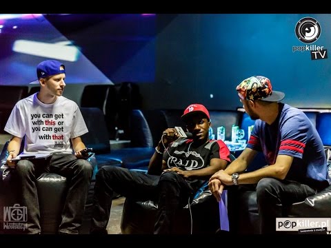 Hopsin - interview - on kayaking with fans, Desiigner, acting, Macklemore (Popkiller.pl)