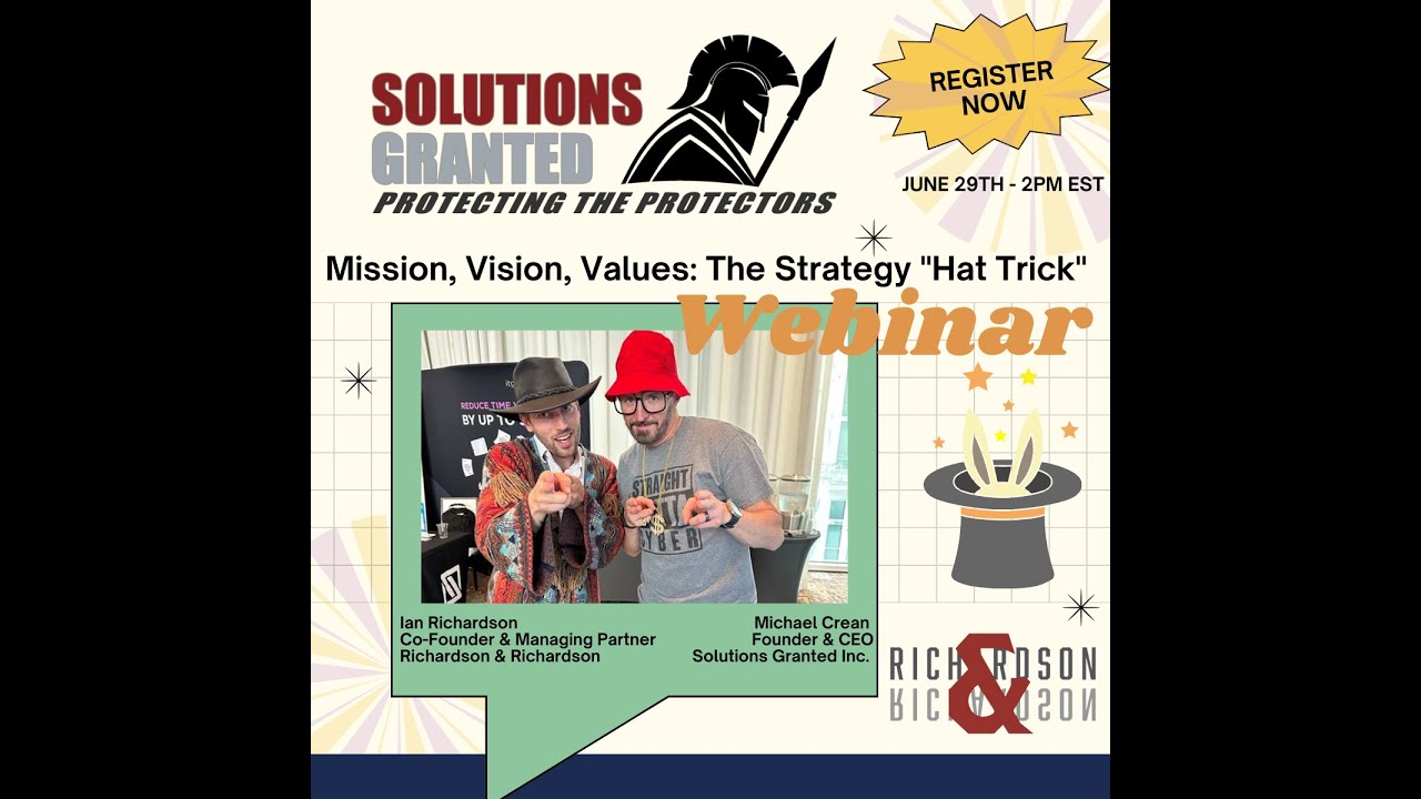 Mission, Vision, Values: The Strategy 