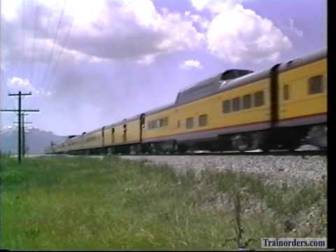 Steam Railroad Series 115 - UP 3985 5-29-1993 NB, Cache, UT