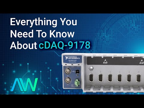 Video thumbnail for Product Demo: cDAQ-9178
