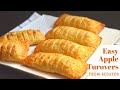 Easy Apple Turnovers from scratch | Apple Turnover Recipe | How to make turnovers Easy Method