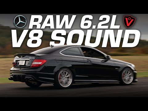 The Worlds BEST SOUNDING V8?! Mercedes C63 AMG W204 Valvetronic Exhaust