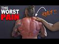 The WORST PAIN HUGE Muscle Knot Breakdown Chronic SHOULDER PAIN FIXED Trigger Point Massage