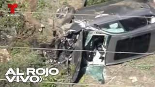 Tiger Woods sufre aparatoso accidente automovilístico en una carretera de Los Ángeles